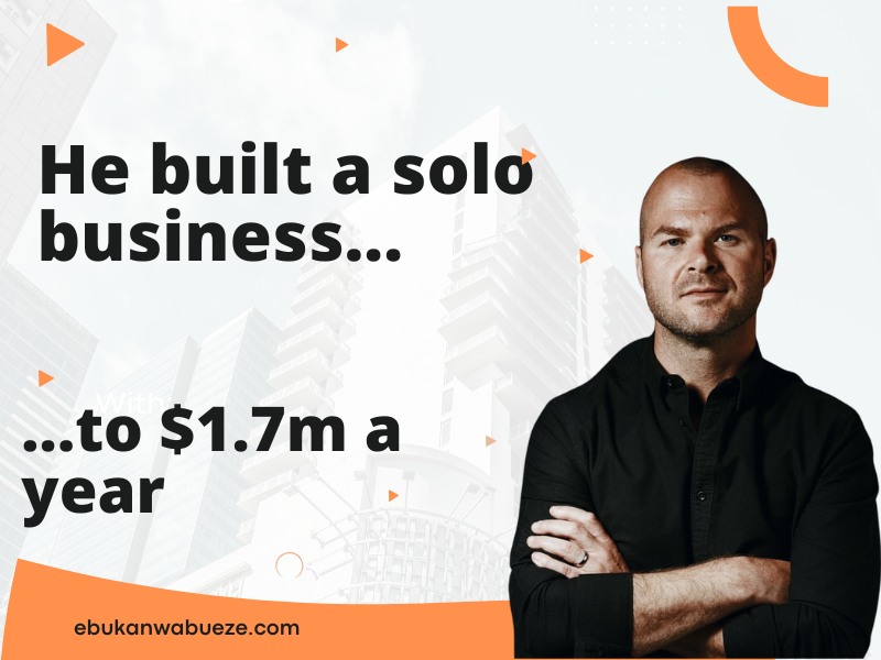 Justin Welsh built a solo business to $1.7m a year